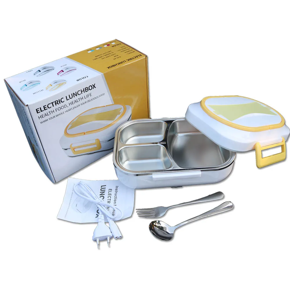 Electric Lunch Box 304 Stainless Steel Food Warmer Container Car Bento Box Home Office 110V/220V US Plug EU Plug
Electric Lunch Box 304 Stainless Steel Food Warmer Container Car Bento Box Home Office 110V/220V US Plug EU Plug