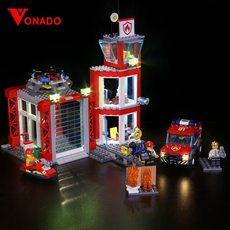 Led light for LEGO 60216 CITY 19-year city new city fire rescue team City series assembling building blocks toys (only light)
Led light for LEGO 60216 CITY 19-year city new city fire rescue team City series assembling building blocks toys (only light)