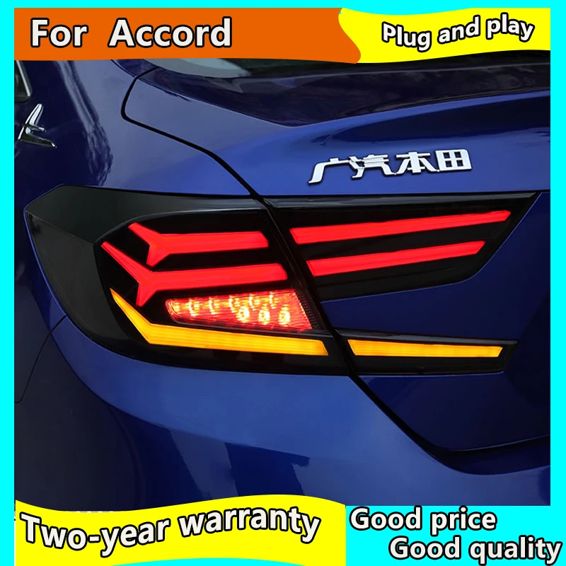 Car styling LED Taillight For Honda Accord 10 2018 2019 Rear Fog Lamp + Brake Light + Reverse Light + Dynamic Turn Signal
Car styling LED Taillight For Honda Accord 10 2018 2019 Rear Fog Lamp + Brake Light + Reverse Light + Dynamic Turn Signal