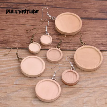 4pcs 4 Size Wood Cabochon Earring Base Settings Blank Stainless Steel HooksDiy Accessories For Making Earrings 8D
4pcs 4 Size Wood Cabochon Earring Base Settings Blank Stainless Steel HooksDiy Accessories For Making Earrings 8D