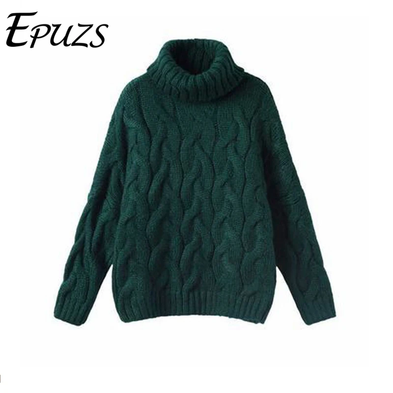 Winter Vintage Knitted Turtleneck Sweater Women Loose Casual Korean Pullovers Christmas Sweaters Autumn
Winter Vintage Knitted Turtleneck Sweater Women Loose Casual Korean Pullovers Christmas Sweaters Autumn