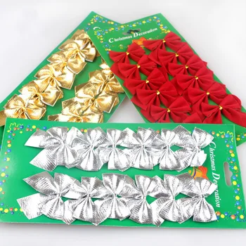 36Pcs Red Gold and Silver Bowknot Christmas Decorative Supplies Bows Christmas Tree Decoration Christmas Decorations for Home. Q
36Pcs Red Gold and Silver Bowknot Christmas Decorative Supplies Bows Christmas Tree Decoration Christmas Decorations for Home. Q