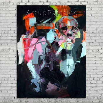 Palette knife portrait Face Oil painting Character figure canva Hand painted Francoise Nielly wall Art picture 06-10-7
Palette knife portrait Face Oil painting Character figure canva Hand painted Francoise Nielly wall Art picture 06-10-7