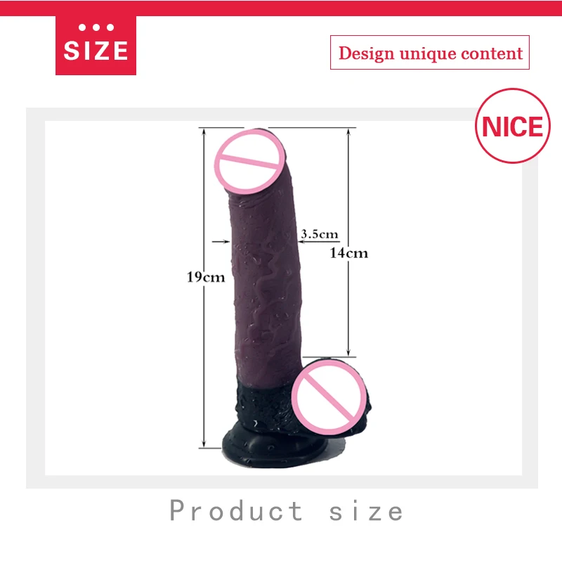 Silicone Adult Dildo Clear Artificial Blood Vessel Top Imitation Realistic Glans Penis With Suction Cup Sex Toys For Women