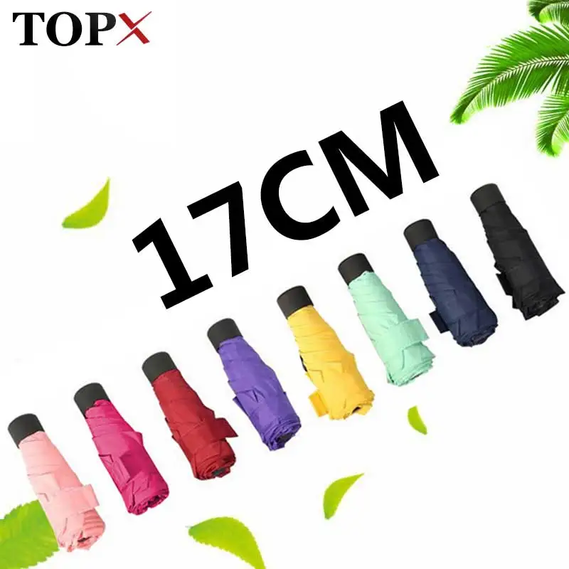 Small Fashion Ultra light 5 Folding Umbrella Rain Women Men Mini Pocket Non-black coating Girl Waterproof Portable Umbrellas
Small Fashion Ultra light 5 Folding Umbrella Rain Women Men Mini Pocket Non-black coating Girl Waterproof Portable Umbrellas