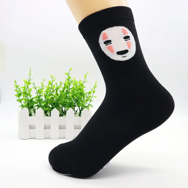 studio ghibli miyazaki my neighbor totoro socks women kawaii cute Spirited Away Kiki's Delivery Service cartoon jiji cat catbus