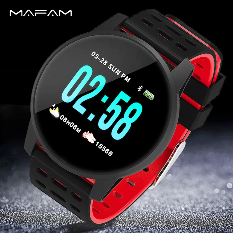 MAFAM Men Watch Smart Watch Women Heart Rate Blood Pressure Monitor Sleep Fitness Tracker Pedometer Smartwatch For IOS Andorid
MAFAM Men Watch Smart Watch Women Heart Rate Blood Pressure Monitor Sleep Fitness Tracker Pedometer Smartwatch For IOS Andorid