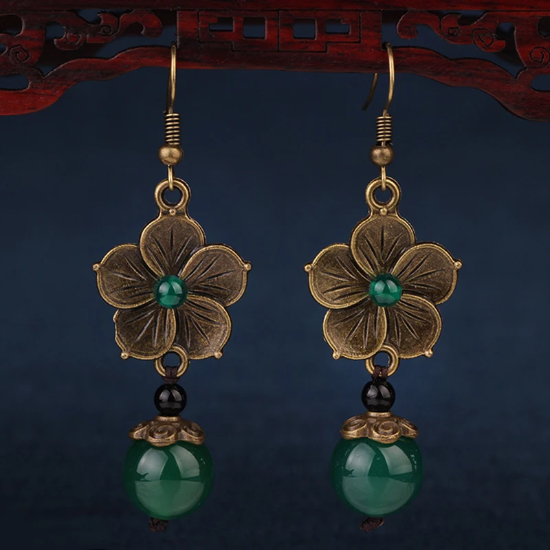 NEW MYWINY OWN DESIGN metal flowers vintage ethnic green earrings for women 18 design
NEW MYWINY OWN DESIGN metal flowers vintage ethnic green earrings for women 18 design