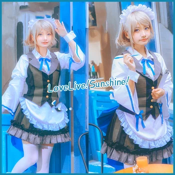 Love Live! cosplay Sunshine Aqours Yoshiko Riko Dia You cosplay adult costume all members black and white maid dress costume
Love Live! cosplay Sunshine Aqours Yoshiko Riko Dia You cosplay adult costume all members black and white maid dress costume