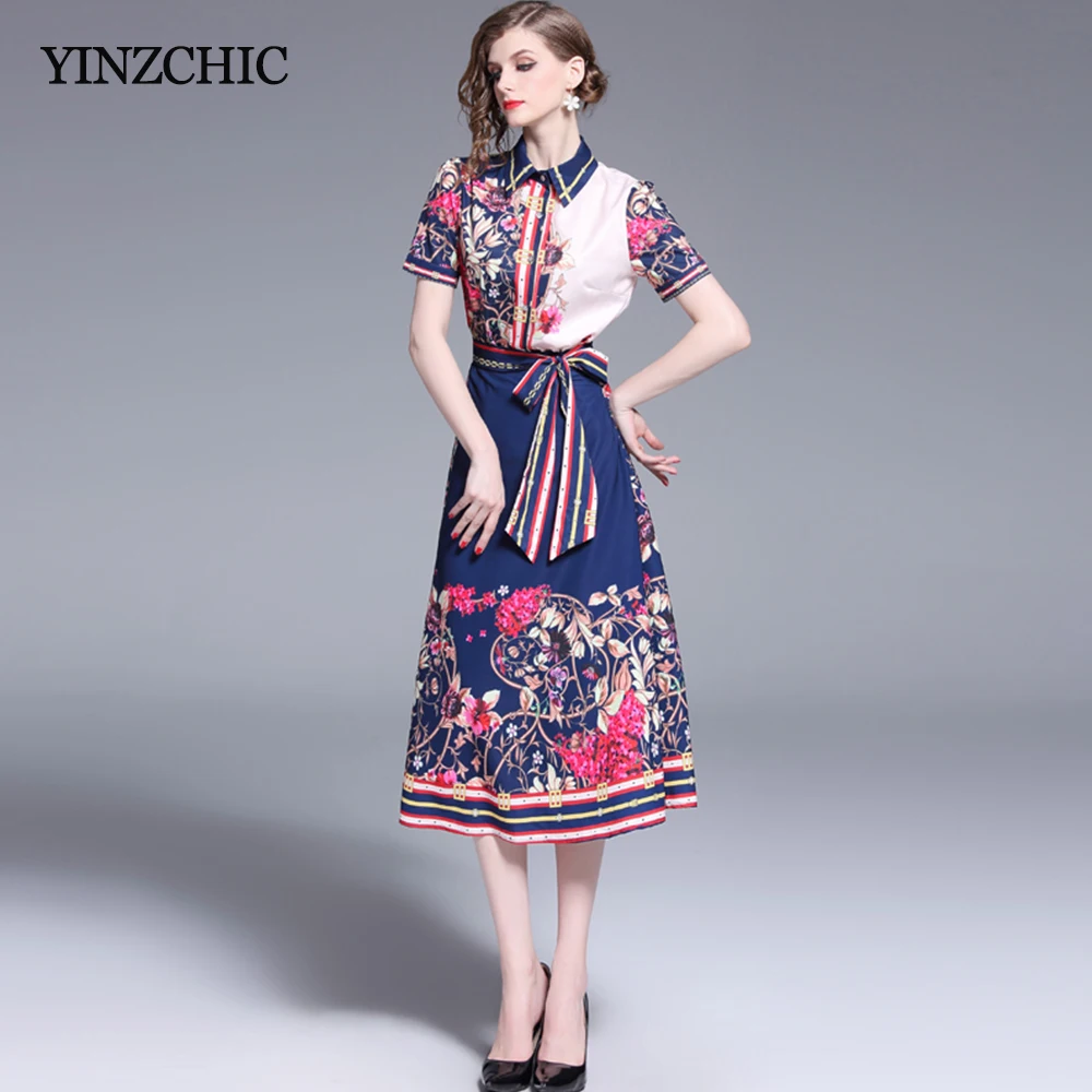 Elegant Woman Floral Print Suit Turn-down Collar Blouse A-line Skirts Set for Woman Work Party Summer New Two-pieces Suit Woman
Elegant Woman Floral Print Suit Turn-down Collar Blouse A-line Skirts Set for Woman Work Party Summer New Two-pieces Suit Woman