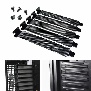 5Pcs PC Computer PCI Slot Cover Dust Filter Blanking Plate Hard Steel Black w/ screws For Chassis expansion slot
5Pcs PC Computer PCI Slot Cover Dust Filter Blanking Plate Hard Steel Black w/ screws For Chassis expansion slot
