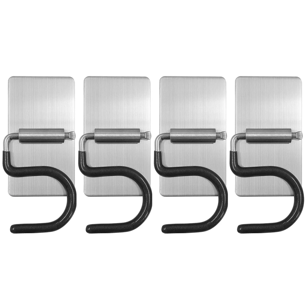 4 Pcs/set Wall Mount Mop Holder Home Shelf Hook Punch-free Adhesive Storage Rack Stainless Steel Hanger Tool Organizer Broom
4 Pcs/set Wall Mount Mop Holder Home Shelf Hook Punch-free Adhesive Storage Rack Stainless Steel Hanger Tool Organizer Broom