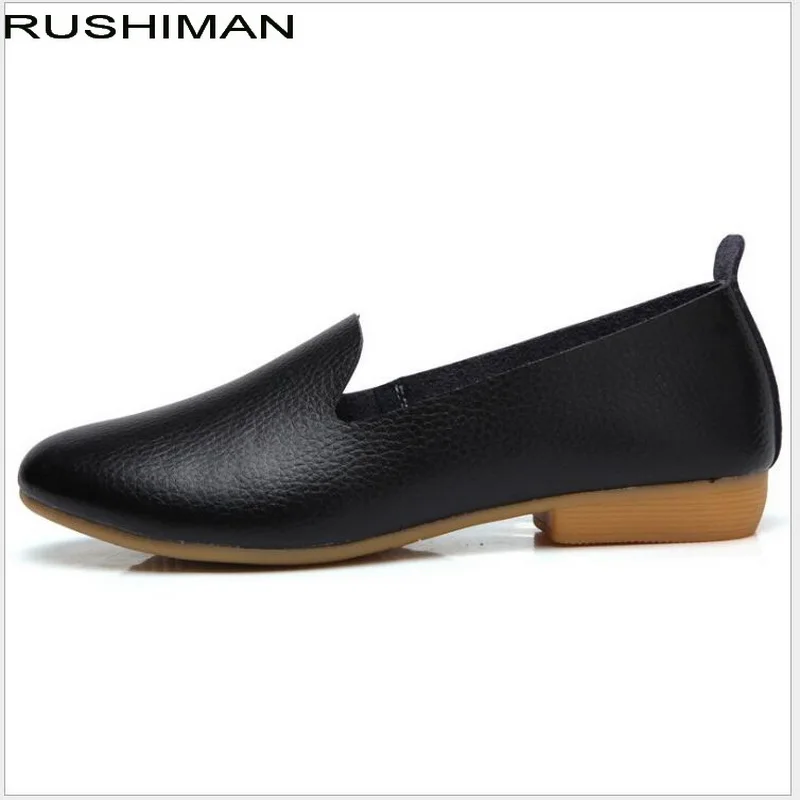 Spring autumn Ballet Flats Shoes Genuine Leather Slip on Loafers soft sole anti-skid Casual small white shoes
Spring autumn Ballet Flats Shoes Genuine Leather Slip on Loafers soft sole anti-skid Casual small white shoes