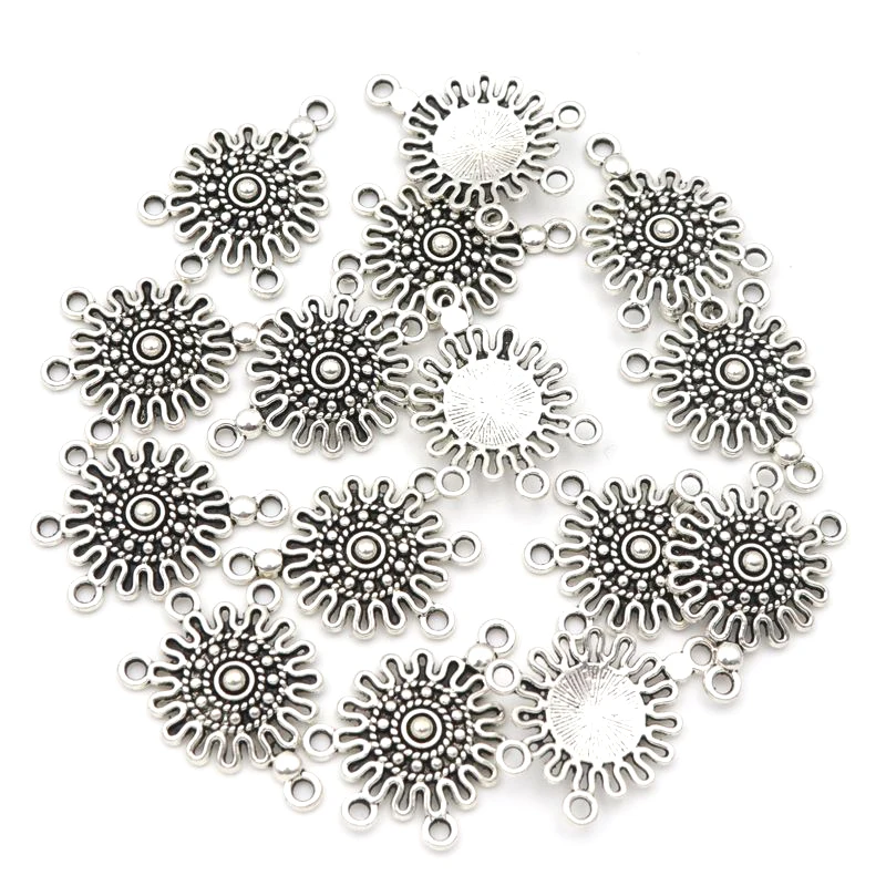 20pcs 15*8mm Vintage Four Holes Tibetan Silver Earring Connectors For Jewelry Making Finding Diy Bracelet Accessories Wholesale
20pcs 15*8mm Vintage Four Holes Tibetan Silver Earring Connectors For Jewelry Making Finding Diy Bracelet Accessories Wholesale