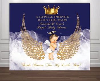 custom gold And Royal Blue Prince Crown angel wings photo backdrop High quality Computer print party backgrounds
custom gold And Royal Blue Prince Crown angel wings photo backdrop High quality Computer print party backgrounds