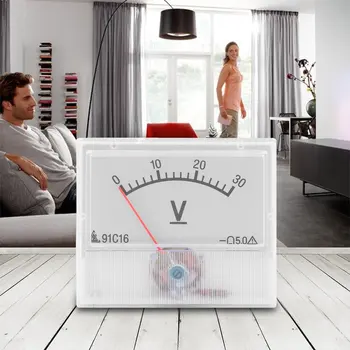 Professional DC 0-30V Square Analog Volt Voltage Panel Meter Voltmeter Gauge QJ888
Professional DC 0-30V Square Analog Volt Voltage Panel Meter Voltmeter Gauge QJ888