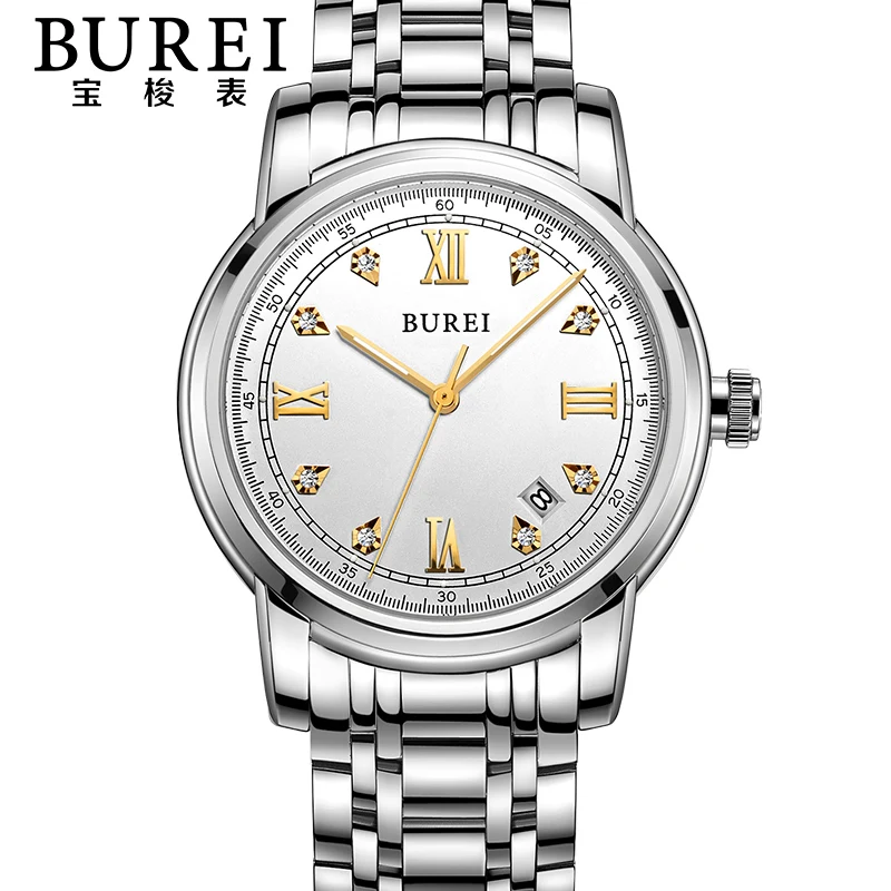 BUREI Business Crystal Sapphire Lens Men Automatic Mechanical Watch Waterproof Wristwatches With Premiums Package 15002
BUREI Business Crystal Sapphire Lens Men Automatic Mechanical Watch Waterproof Wristwatches With Premiums Package 15002