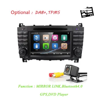Wince Car radio player GPS navi for Mercedes-Benz C-Class W203 2004-2007/CLC W203 2008-2010/CLK Class W209 2005-2011 mirrorlink