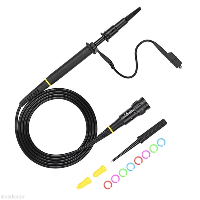 P4100 Oscilloscope Probe 100:1 High Voltage Withstand 2KV 100MHz -B119
P4100 Oscilloscope Probe 100:1 High Voltage Withstand 2KV 100MHz -B119