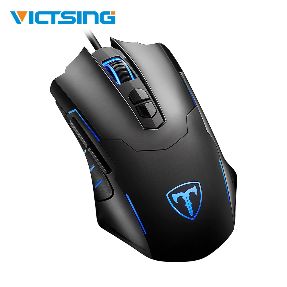 VicTsing PC034 Gaming Mouse Wired 7200 DPI Adjustable Mouse 7 Programmable Buttons LED Backli Ergonomic USB Computer Mice For PC
VicTsing PC034 Gaming Mouse Wired 7200 DPI Adjustable Mouse 7 Programmable Buttons LED Backli Ergonomic USB Computer Mice For PC