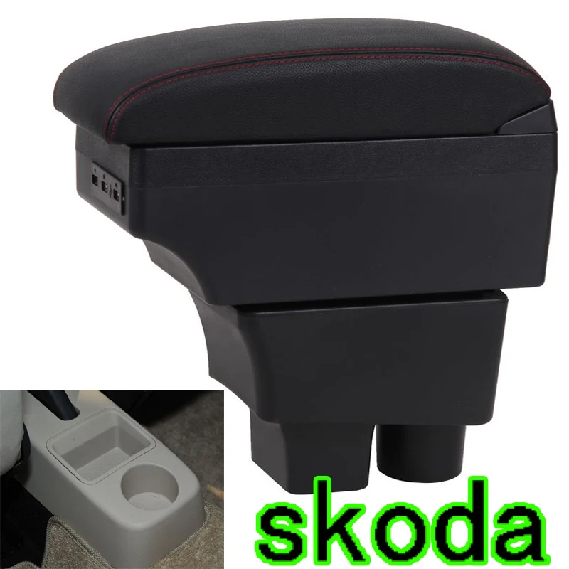 For Rapid armrest box Skoda Jing Rui Central storage box chargeable SKODA FABIA Hand rest usb interface
For Rapid armrest box Skoda Jing Rui Central storage box chargeable SKODA FABIA Hand rest usb interface