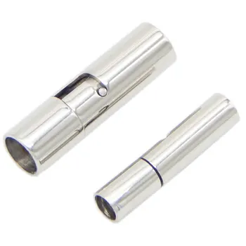 5pcs/lot Stainless Steel Clasps For Bracelet With Adjustable Snap Lock End Caps Clasps Fit 3/4/5/6mm Round Leather Cord F3546
5pcs/lot Stainless Steel Clasps For Bracelet With Adjustable Snap Lock End Caps Clasps Fit 3/4/5/6mm Round Leather Cord F3546