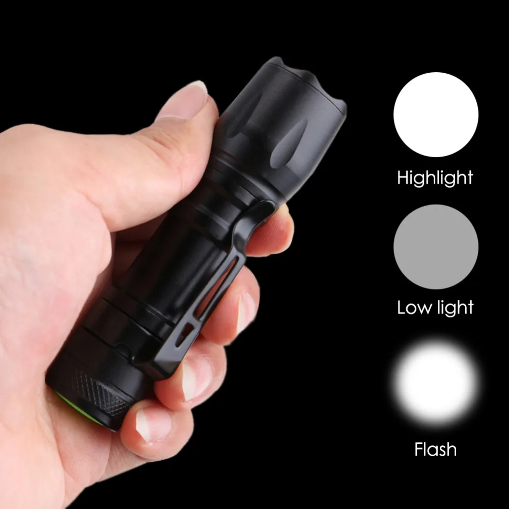 Portable Mini Penlight 3 Modes 2000LM LED Tactical Flashlight Torch Pocket Light AA/14500 Battery Waterproof Lantern For Hunting
Portable Mini Penlight 3 Modes 2000LM LED Tactical Flashlight Torch Pocket Light AA/14500 Battery Waterproof Lantern For Hunting