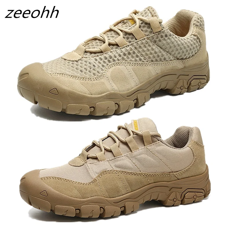 New Outdoor Men Hiking Shoes Waterproof Breathable Tactical Combat Army Boots Desert Training Sneakers Anti-Slip Trekking Shoes
New Outdoor Men Hiking Shoes Waterproof Breathable Tactical Combat Army Boots Desert Training Sneakers Anti-Slip Trekking Shoes