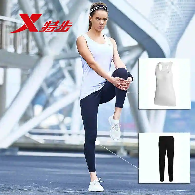 882128959313 Xtep sports suit female summer new gym sports running two-piece sportswear women shirt shorts running set
882128959313 Xtep sports suit female summer new gym sports running two-piece sportswear women shirt shorts running set