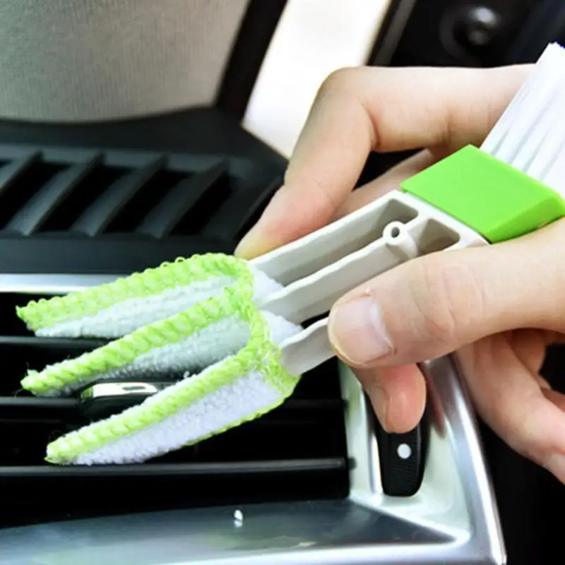 VODOOL Dual Head Car Air Conditioner Vent Outlet Dust Collector Cleaner Brush Dashborad Dusting Detailing Blinds Cleaning Brush
VODOOL Dual Head Car Air Conditioner Vent Outlet Dust Collector Cleaner Brush Dashborad Dusting Detailing Blinds Cleaning Brush