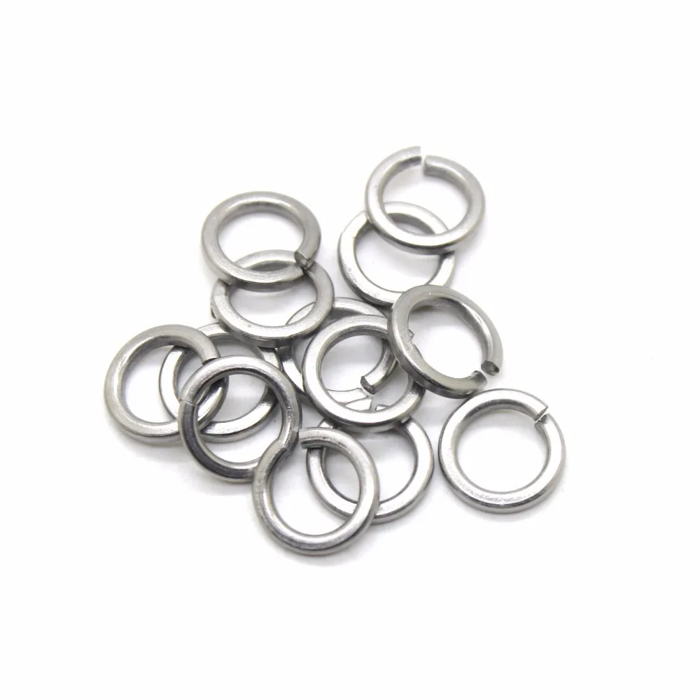 100Pcs DIN127 M2 M2.5 M3 M4 M5 M6 M8 M10 304 Stainless Steel Shells Pad Spring Lock Washer Elastic Gasket
100Pcs DIN127 M2 M2.5 M3 M4 M5 M6 M8 M10 304 Stainless Steel Shells Pad Spring Lock Washer Elastic Gasket