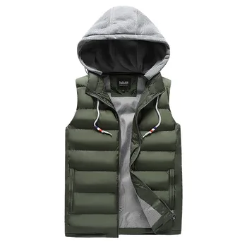 In the fall and winter of 2019 new detachable hooded vest cultivate one's morality sleeveless vest upset to keep warm
In the fall and winter of 2019 new detachable hooded vest cultivate one's morality sleeveless vest upset to keep warm