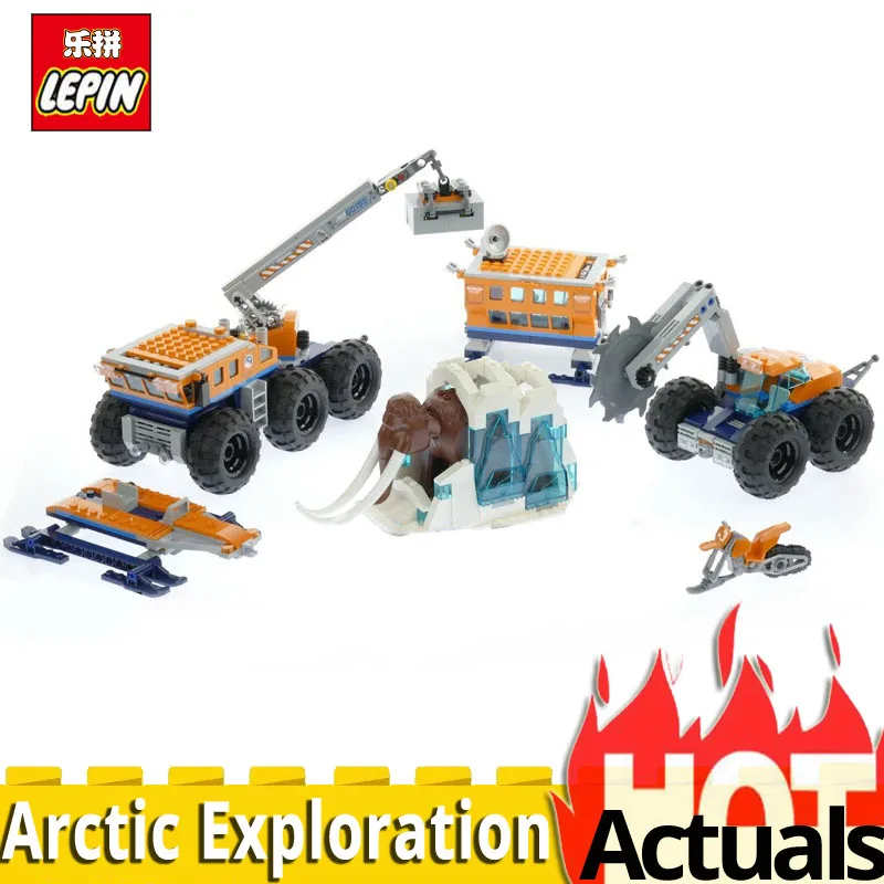 2018 Lepin 02111 City Series The Arctic Mobile Exploration Base Set Model Building Blocks Bricks Car Toys for Kid Birthday Gifts
2018 Lepin 02111 City Series The Arctic Mobile Exploration Base Set Model Building Blocks Bricks Car Toys for Kid Birthday Gifts