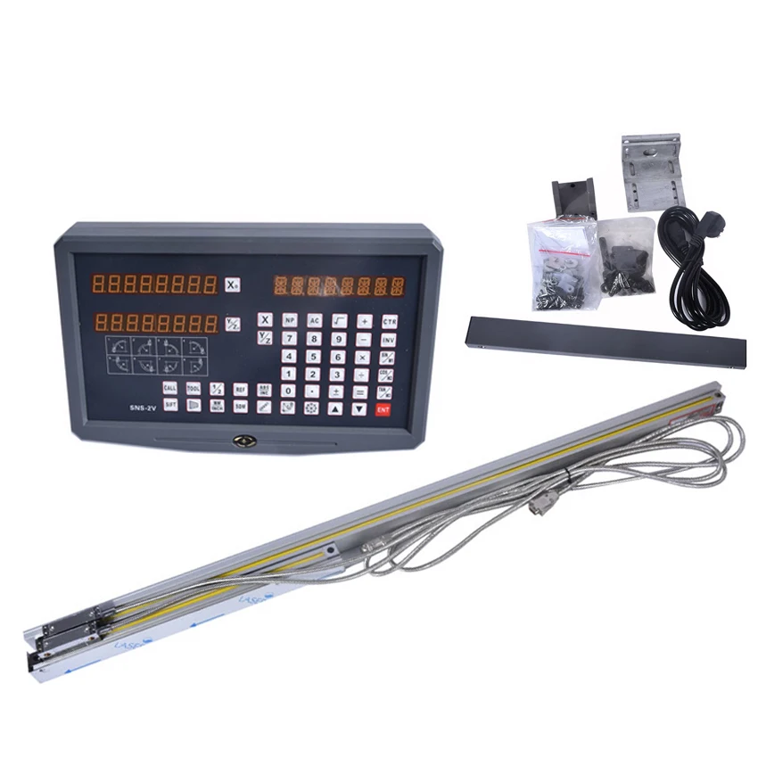 1set lathe / milling / drill / EDM / CNC machine 2 axis digital readout DRO and linear scale / linear sensor
1set lathe / milling / drill / EDM / CNC machine 2 axis digital readout DRO and linear scale / linear sensor