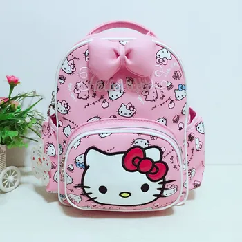 New Cartoon Genuine Hello Kitty Backpack Schoolbag High Quality Pu Pink Children Primary School Bag Travel Bag For Girls Gifts
New Cartoon Genuine Hello Kitty Backpack Schoolbag High Quality Pu Pink Children Primary School Bag Travel Bag For Girls Gifts