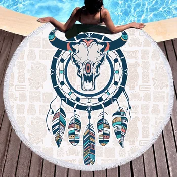 CAMMITEVER Dreamcatcher Mandala Round Beach Towel Woman Toalla Tassel Blanket Hippie Printed Microfiber Bath Towel Tapestry
CAMMITEVER Dreamcatcher Mandala Round Beach Towel Woman Toalla Tassel Blanket Hippie Printed Microfiber Bath Towel Tapestry