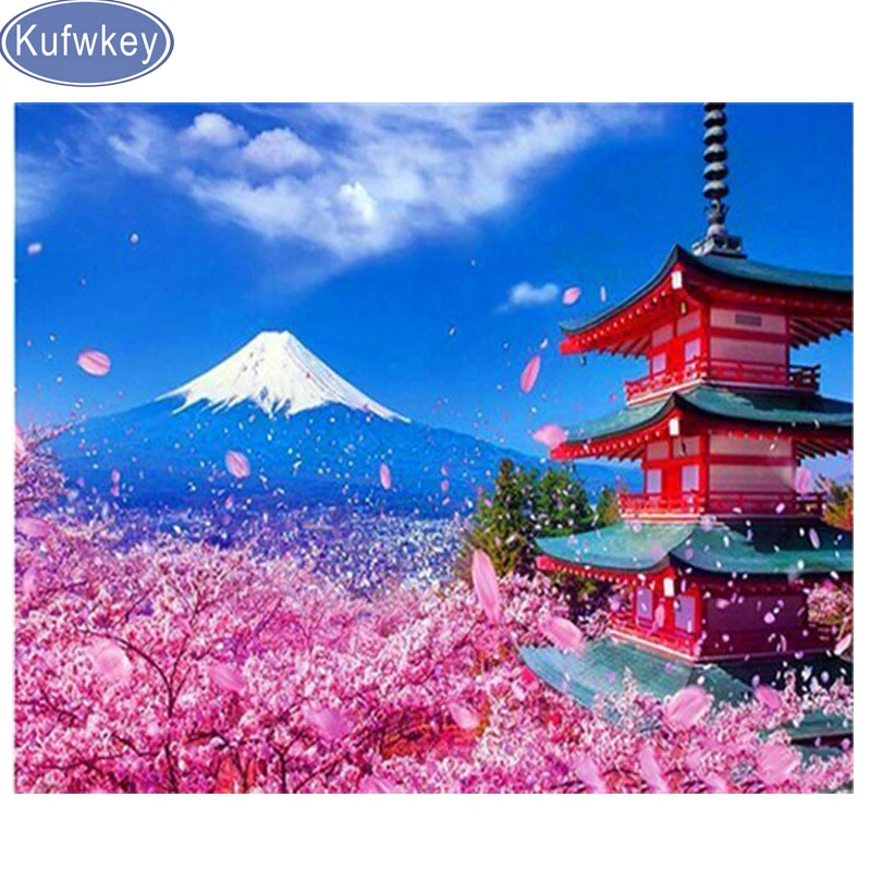 5D DIY Diamond Painting Japanese Temple spring,mosaic cross stitch,sakura full round/square rhinestone diamond embroidery sale
5D DIY Diamond Painting Japanese Temple spring,mosaic cross stitch,sakura full round/square rhinestone diamond embroidery sale
