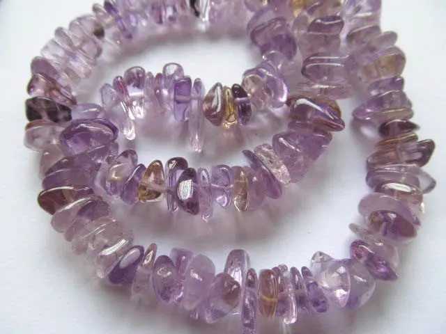 35%off--10-15mm full strand genuine ametrine quartz connector chips freeform purple jewelry bead
35%off--10-15mm full strand genuine ametrine quartz connector chips freeform purple jewelry bead