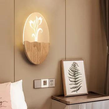Wood Led Wall Lamp Modern Simple Bedroom Bedside Wall Light Up Down Living Room Led Sconce Indoor Lamps
Wood Led Wall Lamp Modern Simple Bedroom Bedside Wall Light Up Down Living Room Led Sconce Indoor Lamps