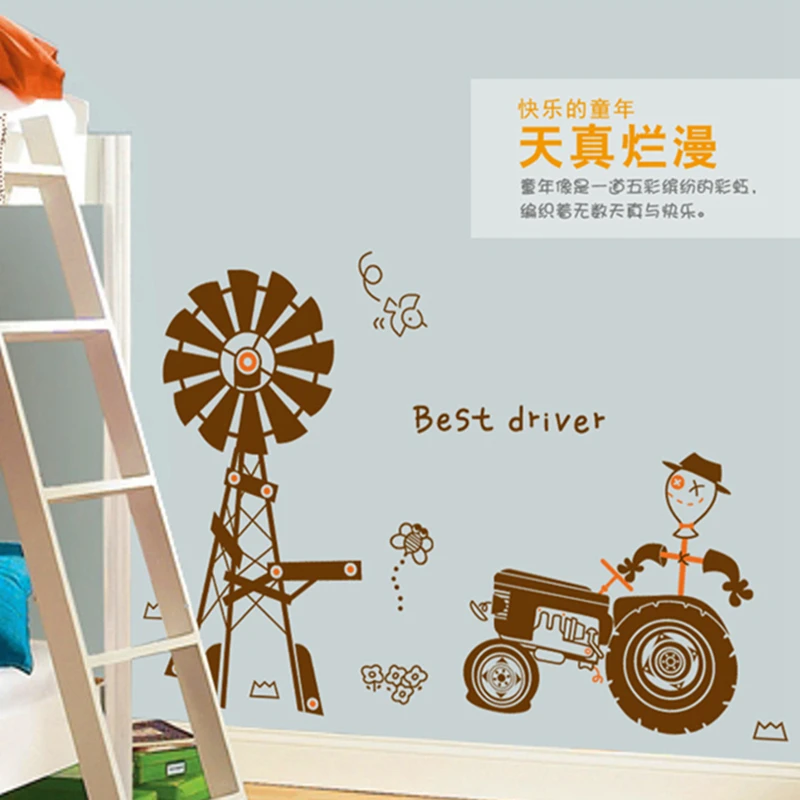 Zs Sticker Farm Wall Stickers Tractor Wall Stickers for Kids Room Baby Kids Sticker Nursery Decor farmhouse Home Decor
Zs Sticker Farm Wall Stickers Tractor Wall Stickers for Kids Room Baby Kids Sticker Nursery Decor farmhouse Home Decor