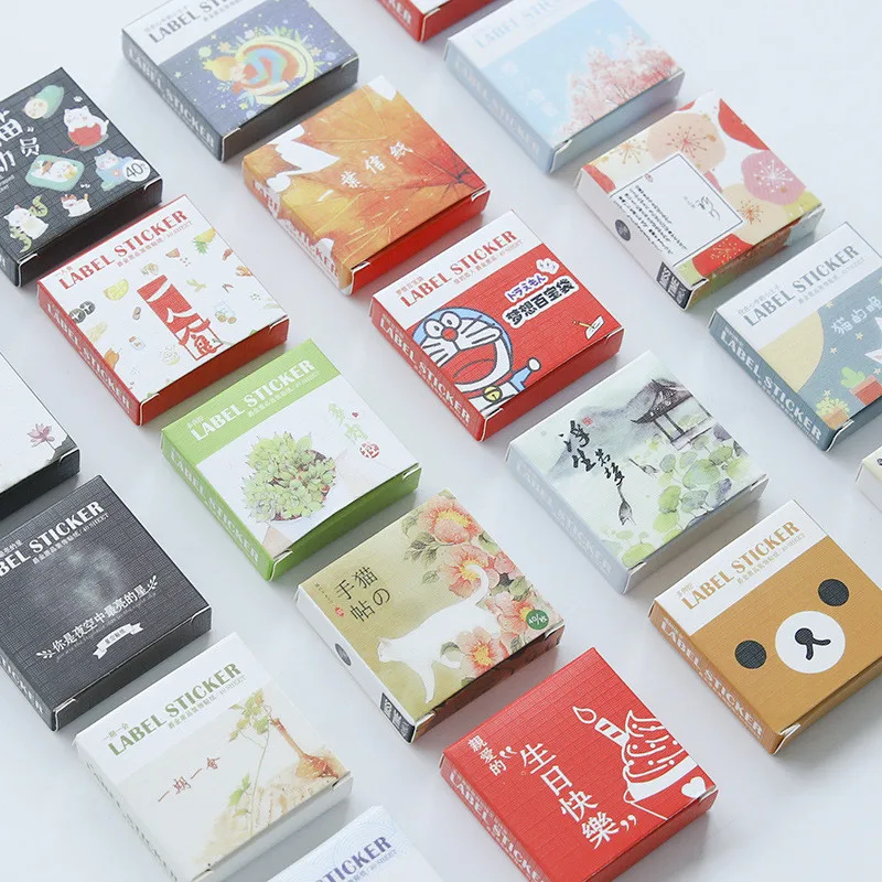 Japanese Matchbox Creative DIY Label Stickers Flower Animal Cat Anime Succulent Food Emoji Doraemon Stationery Store Post It Bts
Japanese Matchbox Creative DIY Label Stickers Flower Animal Cat Anime Succulent Food Emoji Doraemon Stationery Store Post It Bts