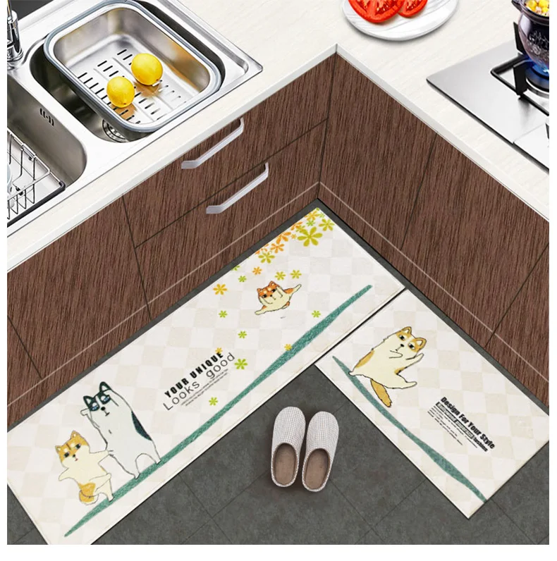 RULDGEE 1 PCS Cartoon Pattern Polyester Carpet for living Room Modern Anti-slip Absorbent Kitchen Mat Home Entrance Rug
RULDGEE 1 PCS Cartoon Pattern Polyester Carpet for living Room Modern Anti-slip Absorbent Kitchen Mat Home Entrance Rug