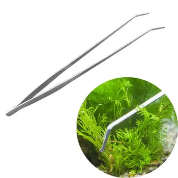 27/38CM Stainless Steel Elbow Tweezers For Aquarium Live Plant Fish Tank Shrimp Tank Curve Tweezer Clip Cleaning Clamp Tool
27/38CM Stainless Steel Elbow Tweezers For Aquarium Live Plant Fish Tank Shrimp Tank Curve Tweezer Clip Cleaning Clamp Tool