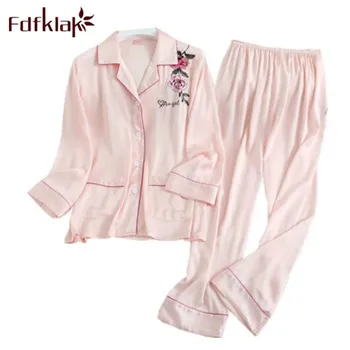 Women's Pajamas Lingerie Feminina Sexy Pijama Spring Summer 2019 New Long Sleeve Pyjama Set Black/Navy Home Clothes Fdfklak
Women's Pajamas Lingerie Feminina Sexy Pijama Spring Summer 2019 New Long Sleeve Pyjama Set Black/Navy Home Clothes Fdfklak