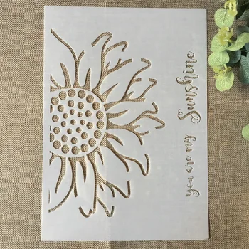 29*21cm Half Sunflower DIY Layering Stencils Wall Painting Scrapbook Coloring Embossing Album Decorative Paper Card Template
29*21cm Half Sunflower DIY Layering Stencils Wall Painting Scrapbook Coloring Embossing Album Decorative Paper Card Template