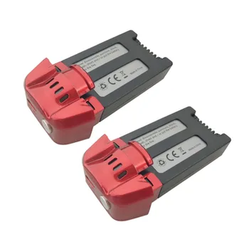 2PCS 3.7V 1000mAh lithium battery for SJRC S30W T18 H301S spare parts remote control aircraft battery red
2PCS 3.7V 1000mAh lithium battery for SJRC S30W T18 H301S spare parts remote control aircraft battery red