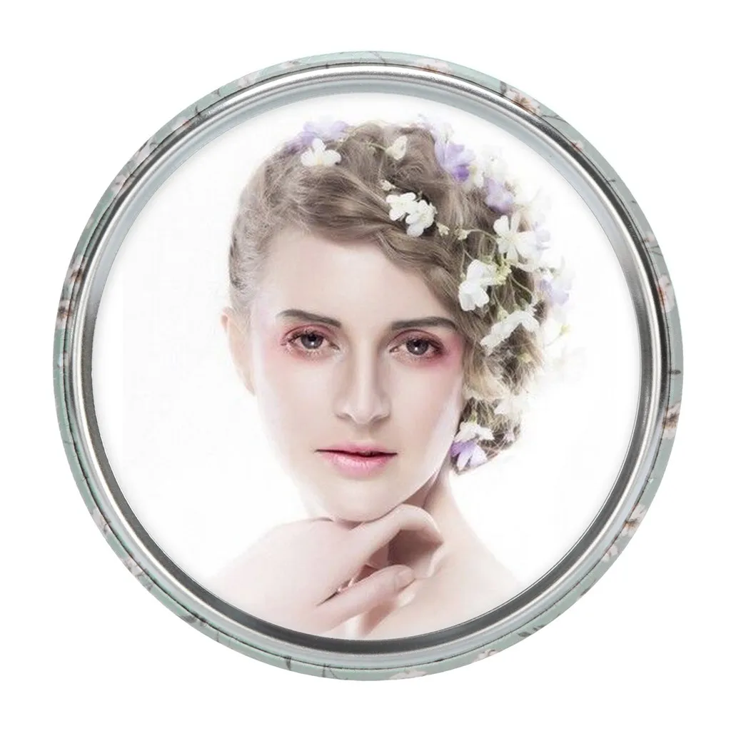1Pc Round Makeup Mirror Floral Pattern Portable Compact Pocket Women Girl Cosmetic Small Compact Mirrors Travel Makeup Mirror
1Pc Round Makeup Mirror Floral Pattern Portable Compact Pocket Women Girl Cosmetic Small Compact Mirrors Travel Makeup Mirror