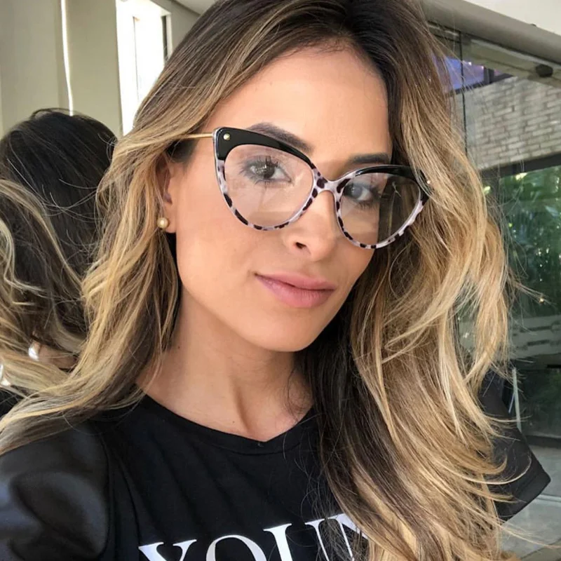 High Quality Anti-Blue Light Glasses Women Fashion Cat Eye Glasses Relieve Eye Fatigue Computer Goggles Ultralight Optical Frame
High Quality Anti-Blue Light Glasses Women Fashion Cat Eye Glasses Relieve Eye Fatigue Computer Goggles Ultralight Optical Frame