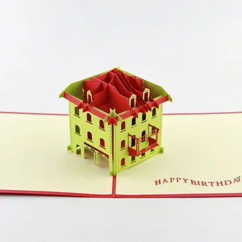 3D Qubiclife creative three-dimensional housing trend of the house, the trend of three-dimensional card handmade creative cards
3D Qubiclife creative three-dimensional housing trend of the house, the trend of three-dimensional card handmade creative cards