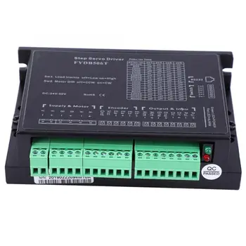 DC 24-50V 2.0~6.0A/Phase Adjustable 42/56/57/60 2 Phase Closed Loop Stepper Motor Driver Servo Driver
DC 24-50V 2.0~6.0A/Phase Adjustable 42/56/57/60 2 Phase Closed Loop Stepper Motor Driver Servo Driver